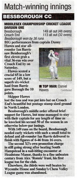 Match-winning innings 